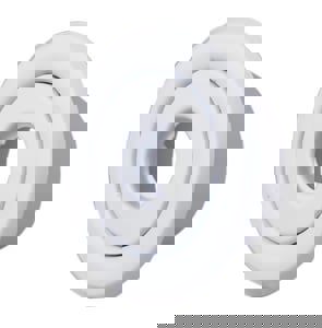 1/2 in. Recessed Fire Sprinkler Escutcheon in White